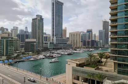 شقة - غرفة نوم - 2 حمامات للايجار في مارينا كوايز ويست - مراسي المارينا - دبي مارينا - دبي