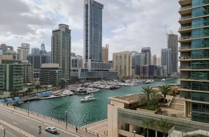 شقة - غرفة نوم - 2 حمامات للايجار في مارينا كوايز ويست - مراسي المارينا - دبي مارينا - دبي