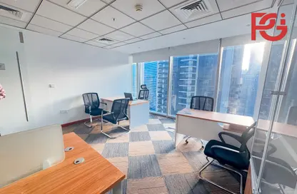 Office Space - Studio - 1 Bathroom for rent in The Binary Tower - Business Bay - Dubai