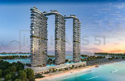Apartment - 1 Bedroom - 2 Bathrooms for sale in Tower B - Damac Bay - Dubai Harbour - Dubai
