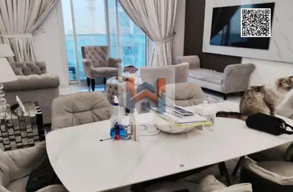 Apartment - 2 Bedrooms - 2 Bathrooms for rent in Oasis Tower - Al Rashidiya 1 - Al Rashidiya - Ajman