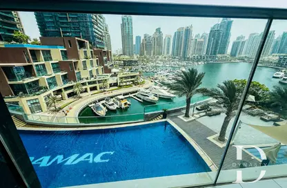 Apartment - 2 Bedrooms - 3 Bathrooms for rent in Damac Heights - Dubai Marina - Dubai