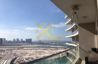 Apartment - 1 Bedroom - 2 Bathrooms for rent in Oceanscape - Shams Abu Dhabi - Al Reem Island - Abu Dhabi