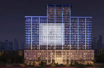 Apartment - Studio - 1 Bathroom for sale in Binghatti Amberhall - Jumeirah Village Circle - Dubai