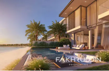 Villa - 6 Bedrooms - 7 Bathrooms for sale in Palm Jebel Ali - Frond L - Palm Jebel Ali - Dubai