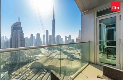 Apartment - 2 Bedrooms - 3 Bathrooms for rent in The Address Dubai Mall - Downtown Dubai - Dubai