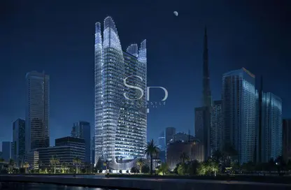 Apartment - 1 Bedroom - 2 Bathrooms for sale in Binghatti Skyhall - Business Bay - Dubai