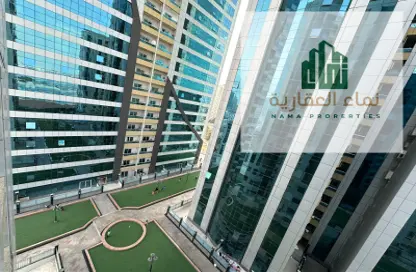 شقة - غرفة نوم - 2 حمامات للبيع في أورينت تاور 2 - أورينت تاور - البستان - عجمان