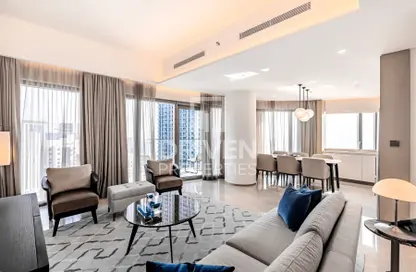 Apartment - 3 Bedrooms - 4 Bathrooms for rent in Address Harbour Point Tower 1 - Address Harbour Point - Dubai Creek Harbour (The Lagoons) - Dubai