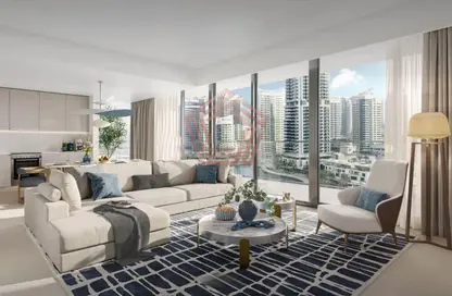 Apartment - 2 Bedrooms - 2 Bathrooms for sale in Marina Shores - Dubai Marina - Dubai