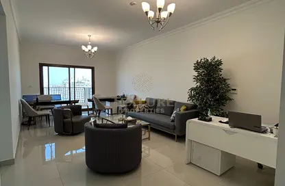 Living Room image for: Apartment - 2 Bedrooms - 3 Bathrooms for sale in Rokane G24 - Al Warsan 4 - Al Warsan - Dubai, Image 1