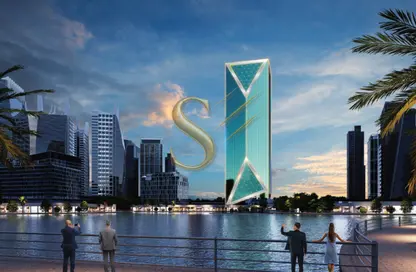 Office Space - Studio - 3 Bathrooms for sale in Arjaan Office Tower - Dubai Media City - Dubai