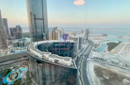 Apartment - 2 Bedrooms - 3 Bathrooms for rent in The Gate Tower 3 - Shams Abu Dhabi - Al Reem Island - Abu Dhabi