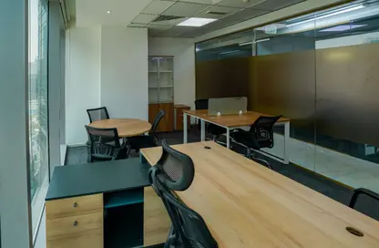 Office Space - Studio - 1 Bathroom for rent in The Binary Tower - Business Bay - Dubai