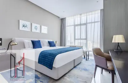 شقة - غرفة نوم - 2 حمامات للايجار في بريفه باي داماك (ايه) - داماك مايسون برايف - الخليج التجاري - دبي
