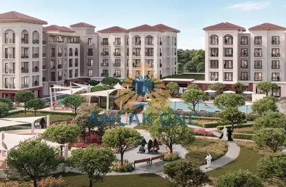 Apartment - 1 Bedroom - 2 Bathrooms for sale in Bloom Living - Zayed City (Khalifa City C) - Khalifa City - Abu Dhabi
