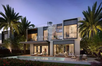Outdoor House image for: Villa - 4 Bedrooms - 5 Bathrooms for sale in Elie Saab VIE Townhouses - Meydan - Dubai, Image 1