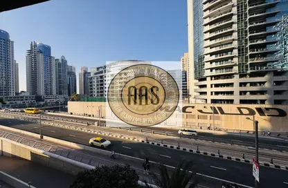 شقة - غرفة نوم - 2 حمامات للايجار في برج الزمرد - دبي مارينا - دبي
