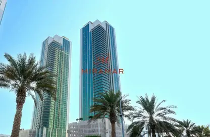 Apartment - 2 Bedrooms - 3 Bathrooms for rent in Ocean Terrace - Marina Square - Al Reem Island - Abu Dhabi