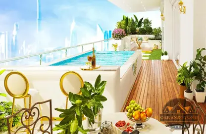 Apartment - 1 Bedroom - 2 Bathrooms for sale in Vincitore Aqua Flora - Dubai Science Park - Dubai