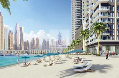 Apartment - 2 Bedrooms - 2 Bathrooms for sale in Marina Vista - EMAAR Beachfront - Dubai Harbour - Dubai