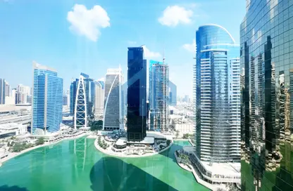 Office Space - Studio - 1 Bathroom for rent in Platinum Tower (Pt Tower) - JLT Cluster I - Jumeirah Lake Towers - Dubai