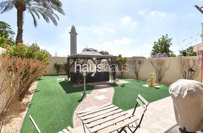 Terrace image for: Villa - 3 Bedrooms - 4 Bathrooms for sale in Springs 6 - The Springs - Dubai, Image 1
