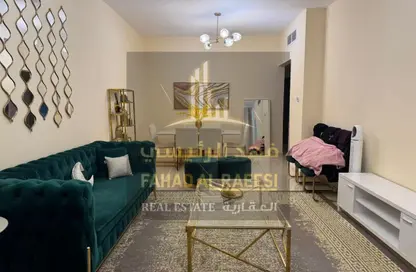 شقة - غرفة نوم - 2 حمامات للبيع في أورينت تاور 2 - أورينت تاور - البستان - عجمان