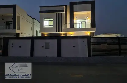 Outdoor Building image for: Villa - 3 Bedrooms - 7 Bathrooms for sale in Al Zaheya Gardens - Al Zahya - Ajman, Image 1