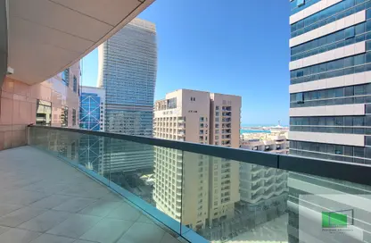Apartment - 3 Bedrooms - 4 Bathrooms for rent in Crescent Tower 2 - Crescent Towers - Al Khalidiya - Abu Dhabi