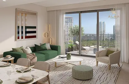 Living / Dining Room image for: Apartment - 1 Bedroom - 2 Bathrooms for sale in Park Horizon - Dubai Hills Estate - Dubai, Image 1
