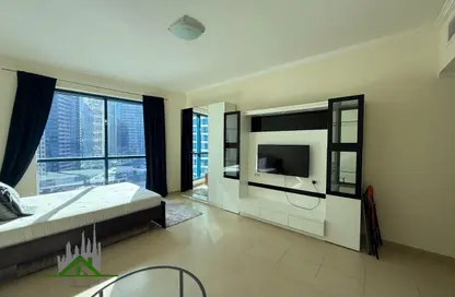 Apartment - Studio - 1 Bathroom for rent in Jumeirah Bay X1 - JLT Cluster X - Jumeirah Lake Towers - Dubai