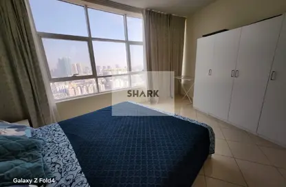 Apartment - 1 Bedroom - 2 Bathrooms for rent in Orient Tower 1 - Orient Towers - Al Bustan - Ajman