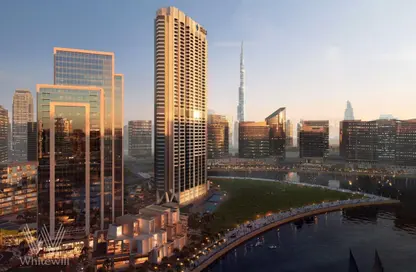 شقة - 2 غرف نوم - 2 حمامات للبيع في بنينسولا ثري - بنينسولا - الخليج التجاري - دبي