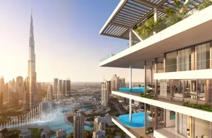 Apartment - 3 Bedrooms - 4 Bathrooms for sale in Fairmont Residences Solara Tower - Downtown Dubai - Dubai