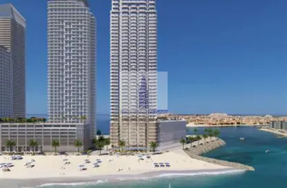 Apartment - 2 Bedrooms - 2 Bathrooms for sale in Beachgate by Address - EMAAR Beachfront - Dubai Harbour - Dubai
