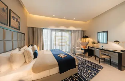 صورة لـ غرفة- غرفة النوم شقة - 2 غرف نوم - 3 حمامات للايجار في داماك ماجستين - الخليج التجاري - دبي ، صورة رقم 1
