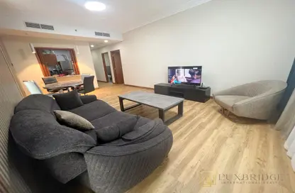 Apartment - 1 Bedroom - 2 Bathrooms for rent in MAG 218 - Dubai Marina - Dubai