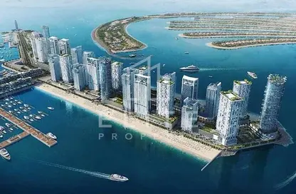 Water View image for: Apartment - 1 Bedroom - 1 Bathroom for sale in Palace Beach Residence - EMAAR Beachfront - Dubai Harbour - Dubai, Image 1