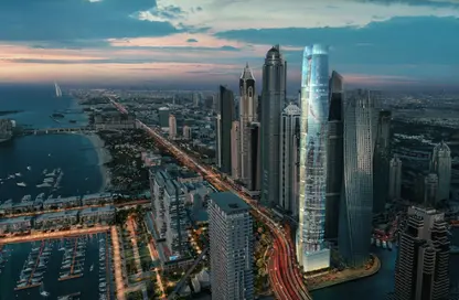 Apartment - Studio - 1 Bathroom for sale in Ciel Tower - Dubai Marina - Dubai