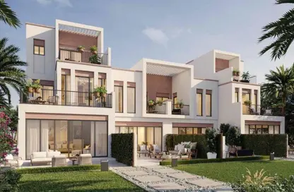 Townhouse - 4 Bedrooms - 4 Bathrooms for sale in Costa Brava 2 - Costa Brava at DAMAC Lagoons - Damac Lagoons - Dubai