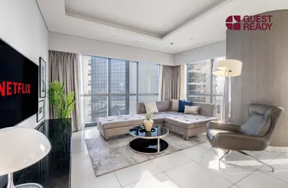 شقة - 2 غرف نوم - 3 حمامات للايجار في فندق ومساكن برج باراماونت - الخليج التجاري - دبي