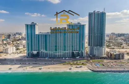 Duplex - 3 Bedrooms - 4 Bathrooms for sale in Corniche Tower - Ajman Corniche Road - Ajman
