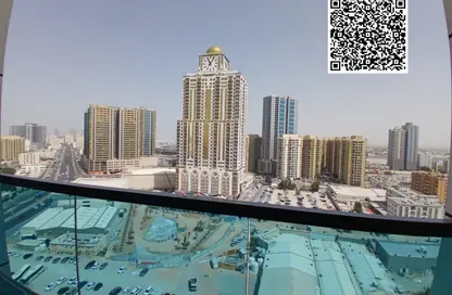 Apartment - 1 Bedroom - 2 Bathrooms for rent in Gulfa Towers - Al Rashidiya 1 - Al Rashidiya - Ajman