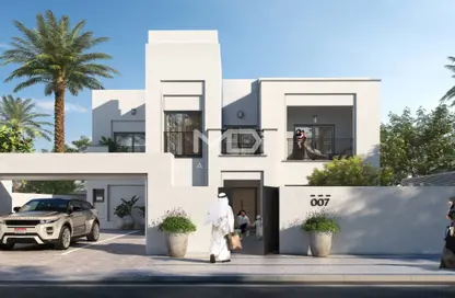 Outdoor House image for: Villa - 6 Bedrooms - 7 Bathrooms for sale in Alreeman II - Al Shamkha - Abu Dhabi, Image 1