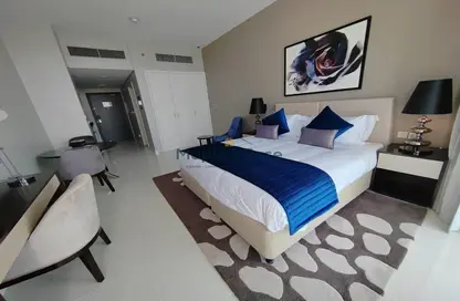 Room / Bedroom image for: Apartment - 1 Bathroom for rent in Artesia D - Artesia - DAMAC Hills - Dubai, Image 1