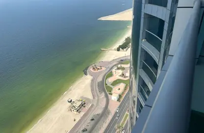 Apartment - 2 Bedrooms - 3 Bathrooms for rent in Ajman Corniche Residences - Ajman Corniche Road - Ajman