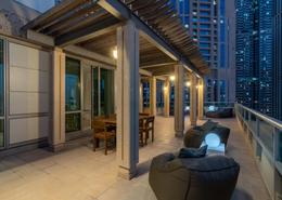 Duplex - 3 bedrooms - 2 bathrooms for rent in Al Mass Tower - Emaar 6 Towers - Dubai Marina - Dubai