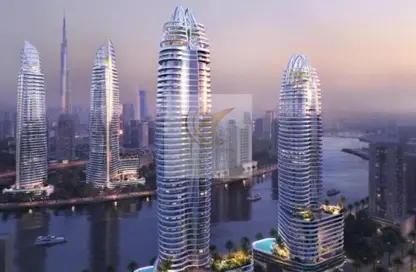 Apartment - 1 Bedroom - 1 Bathroom for sale in Canal Crown - Business Bay - Dubai