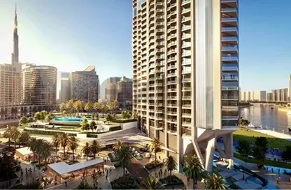 Apartment - 1 Bedroom - 2 Bathrooms for sale in Peninsula Three - Peninsula - Business Bay - Dubai
